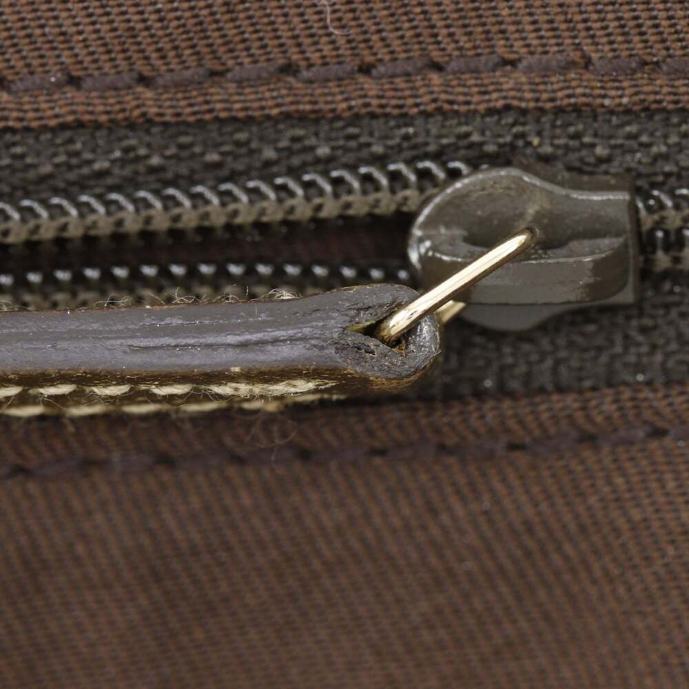 GUCCI Gold Canvas Tote Bag - Picture 10 of 16